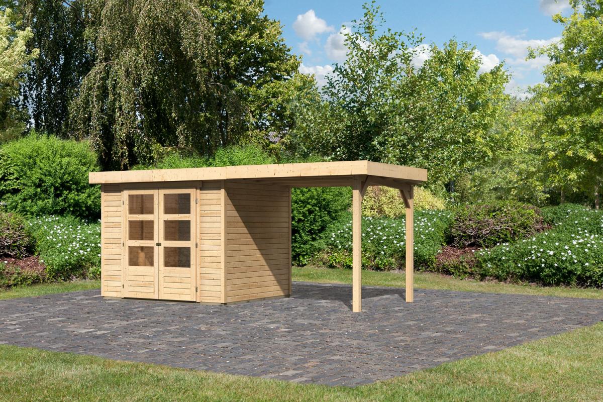 Woodfeeling Gartenhaus Ekenis 3 naturbelassen