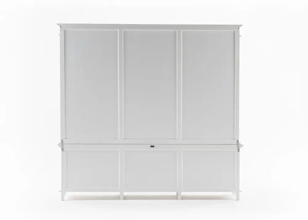 Novasolo Küchenbuffet Skansen Verstellbare Regale, Triple-Bay Hutch Kabinett