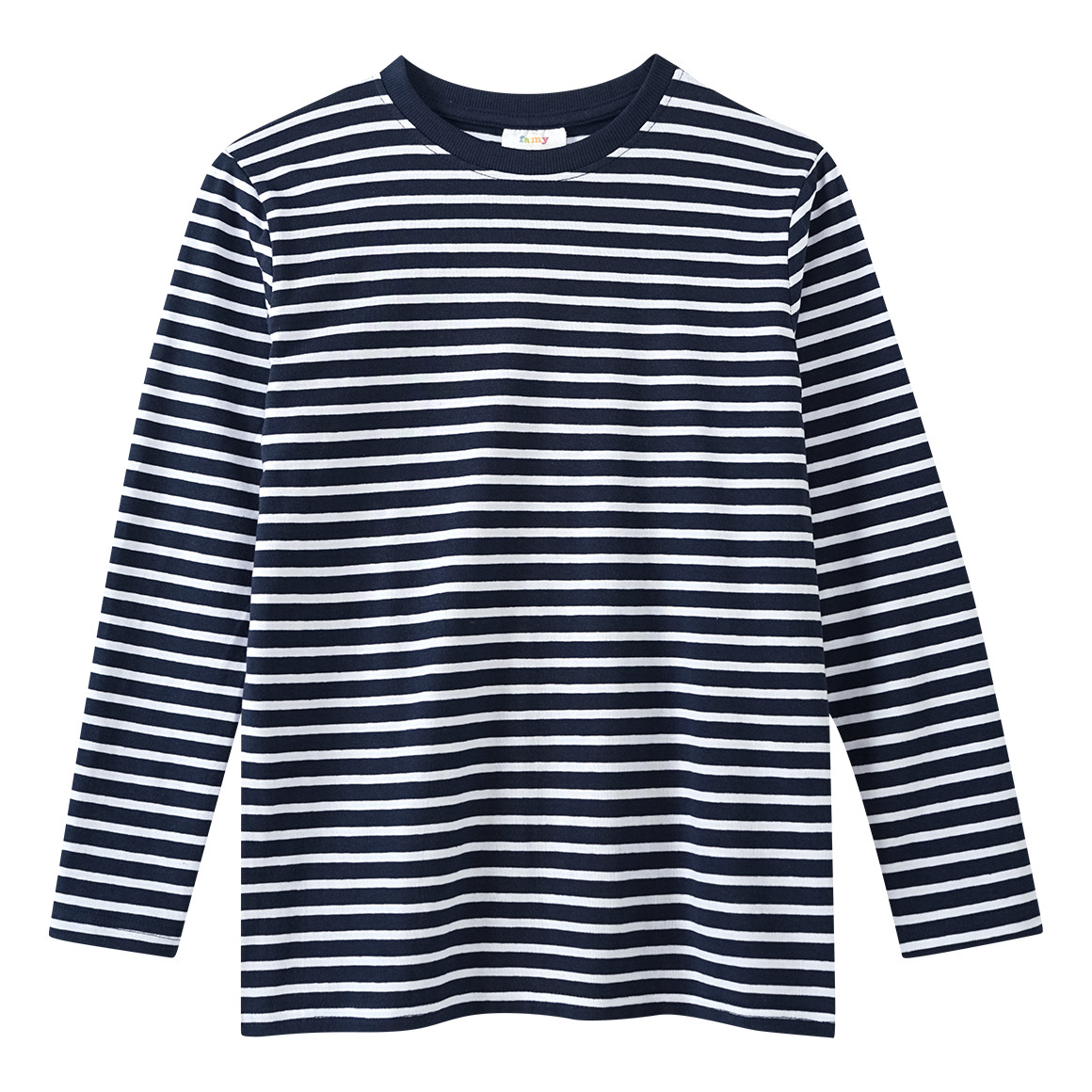 2 Jungen Langarmshirts im Basic-Look