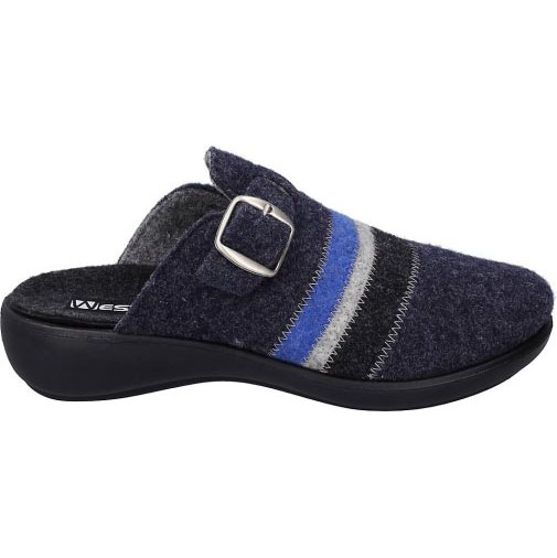 WESTLAND Hausschuh Korsika 347, jeans-multi