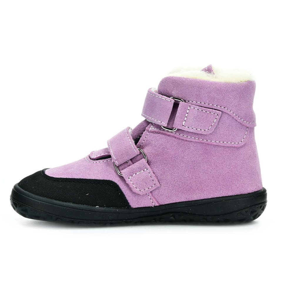 Jonap Jerry Orchid mit Wolle gefütterte Winterbarfußschuhe