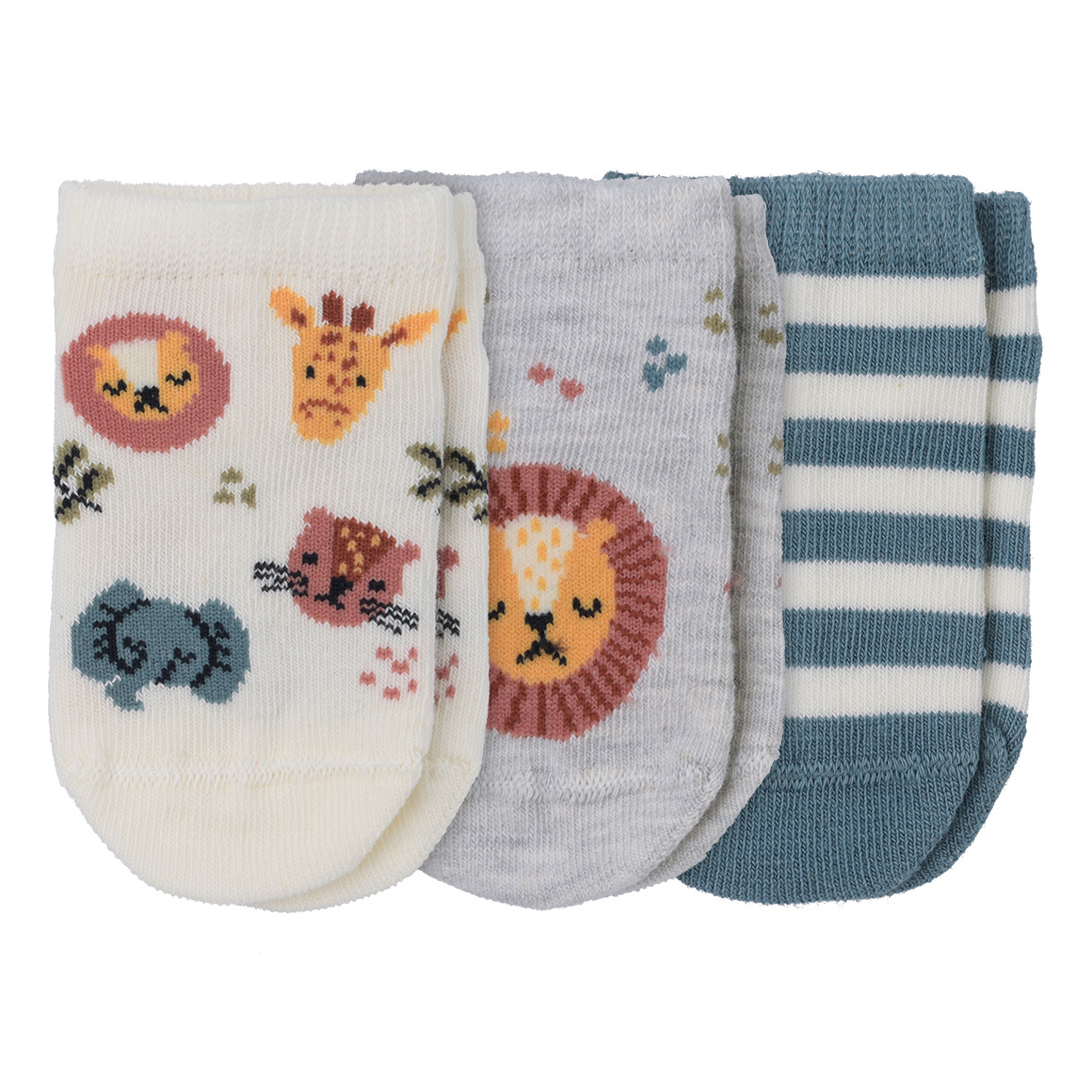 3 Paar Baby Sneaker-Socken im Set