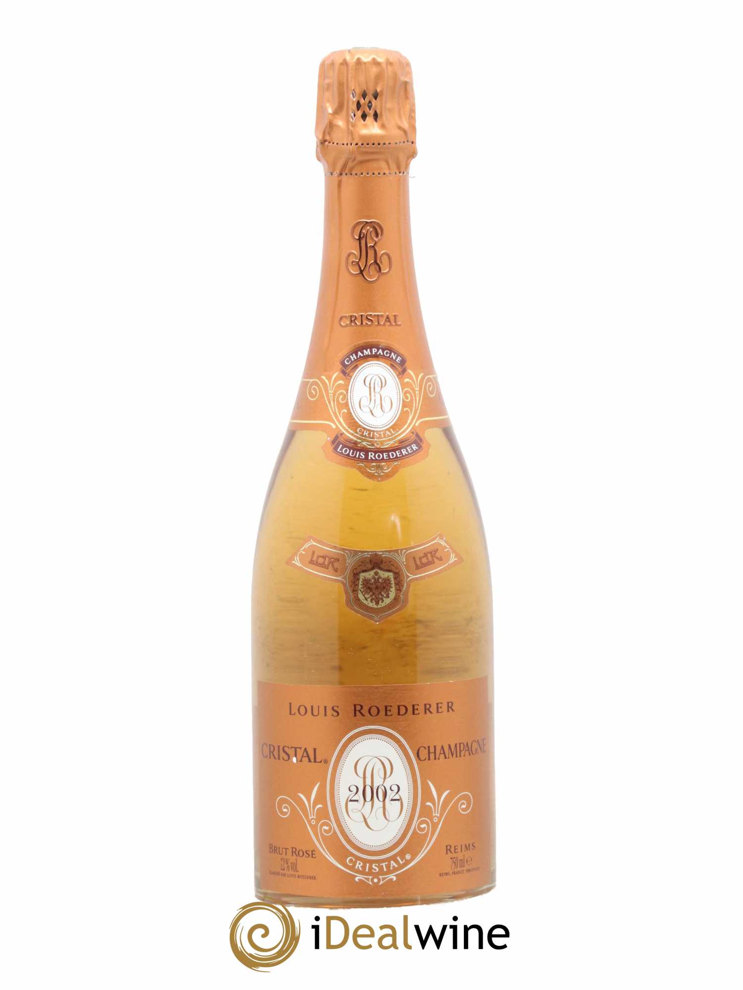 Cristal Louis Roederer  2002 - Lot de 1 Bouteille