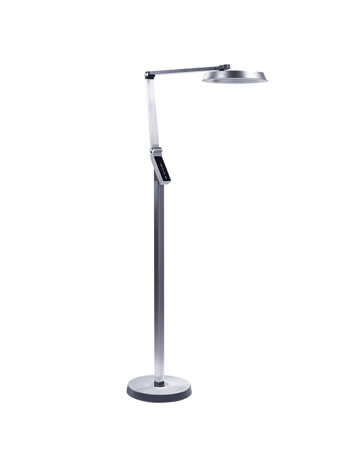 Beliani Stehleuchten CARINA in Silber - (W) 63 x (H) 170 x (L) 27 cm günstig kaufen onesize
