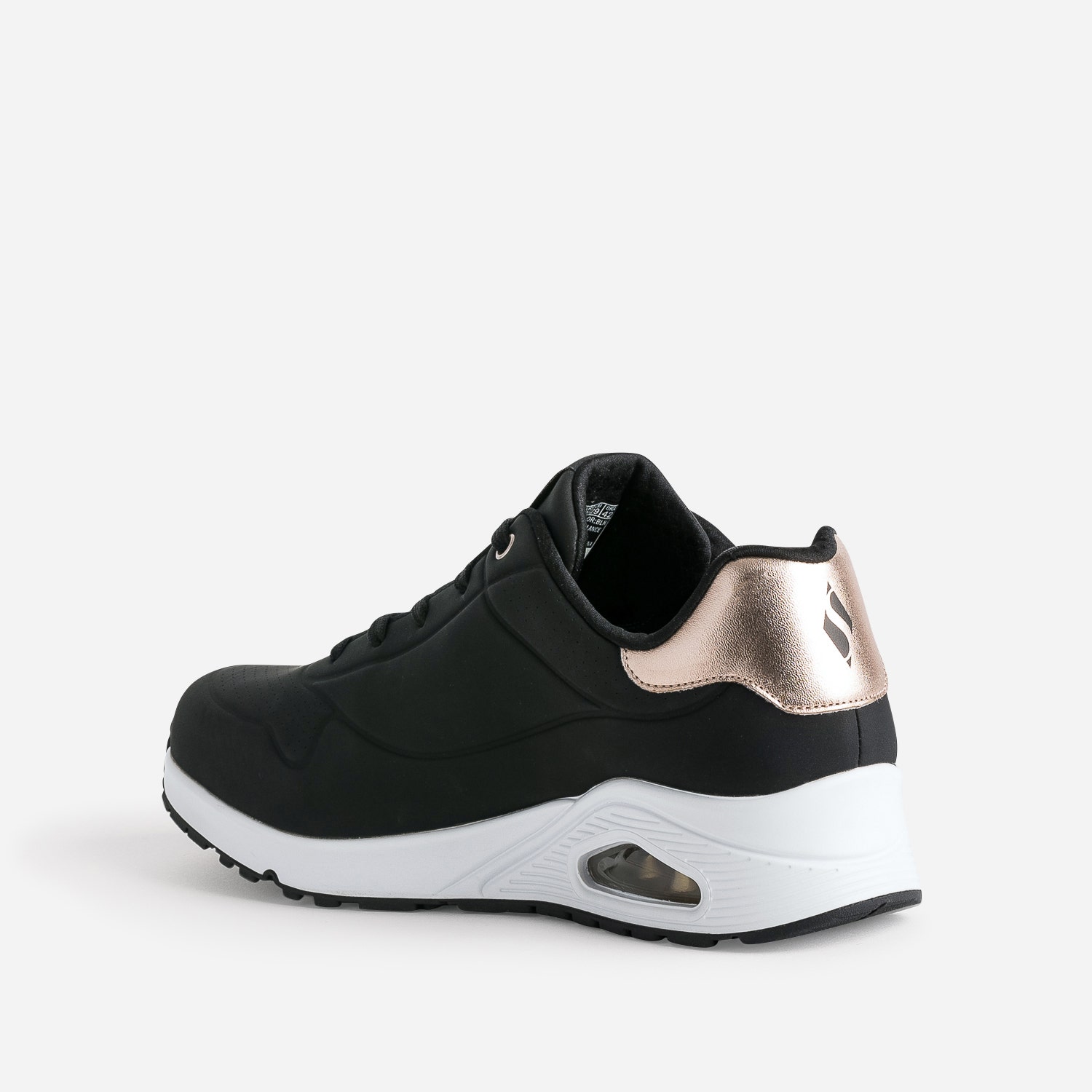 Tennis SKECHERS noire et cuivrée