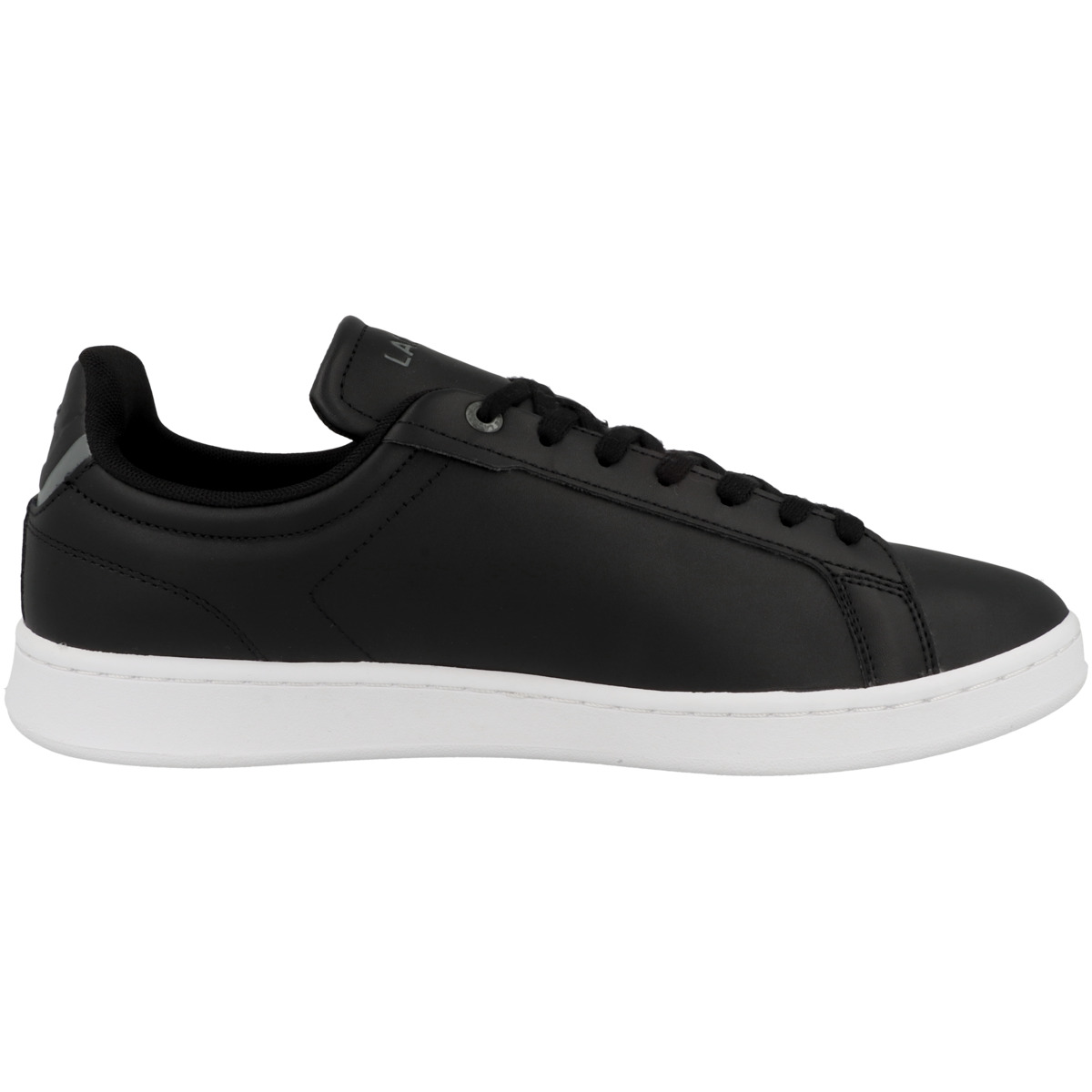 Lacoste Carnaby Pro BL Leather Tonal Sneaker Low schwarz