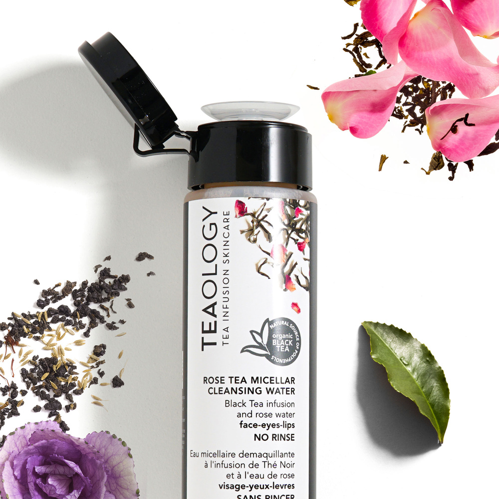 Teaology Rose Tea Micellar Cleansing Water Eau Micellaire Démaquillante
