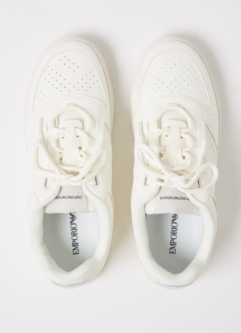 Trampki z logo Emporio Armani