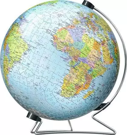 3D Puzzle Ball Globus in deutscher Sprache