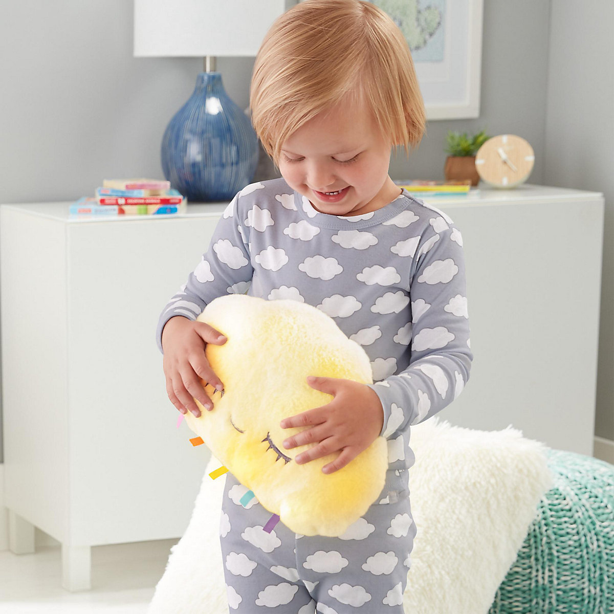 Fisher-Price Wölkchen-Spieluhr, Plüsch-Spieluhr für das Kinderbett