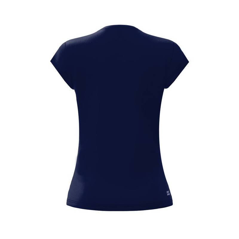 BIDI BADU Pure Wild V-Neck Tee Tennisshirt Damen