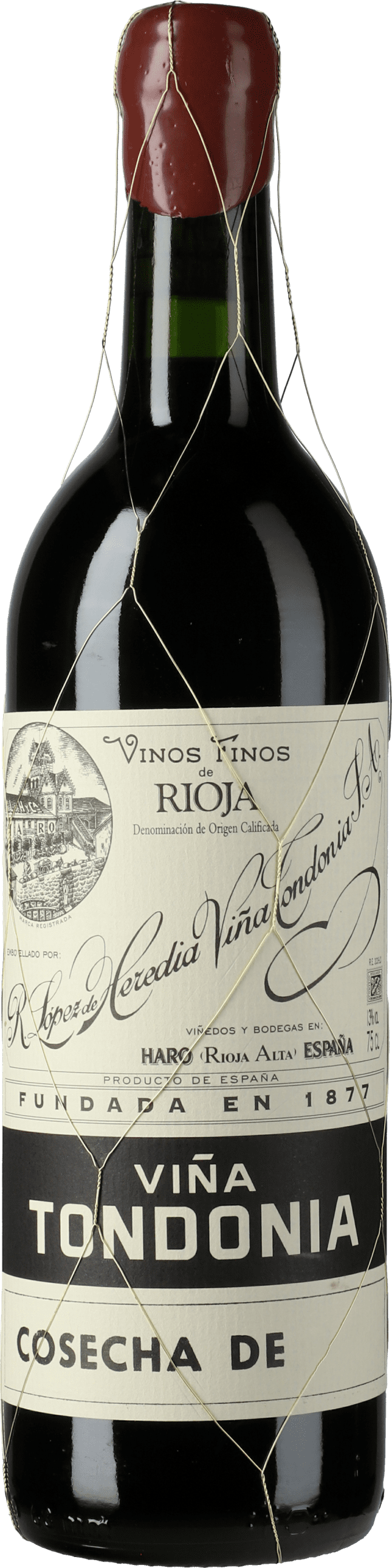 Lopez de Heredia - Vina Tondonia: Vina Tondonia Tinto Gran Reserva 2004