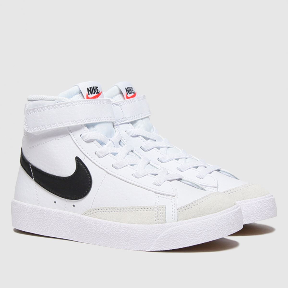 Nike vita och svarta blazer mid 77 juniorsneakers