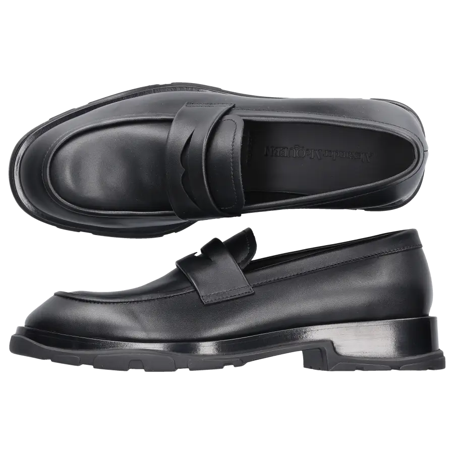 Alexander McQueen - Loafer WHFLO Kalbsleder - schwarz