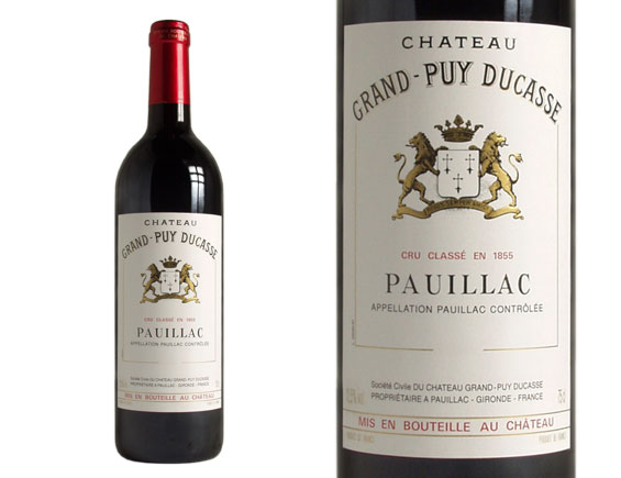 Château Grand-Puy Ducasse 1988, Cinquième Cru Classé En 1855 Bordeaux Pauillac