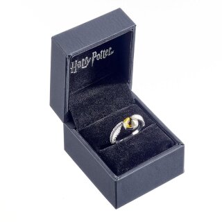 Harry Potter x Swarovski Ring Goldener Schnatz UK-Größe O (Sterling Silber)