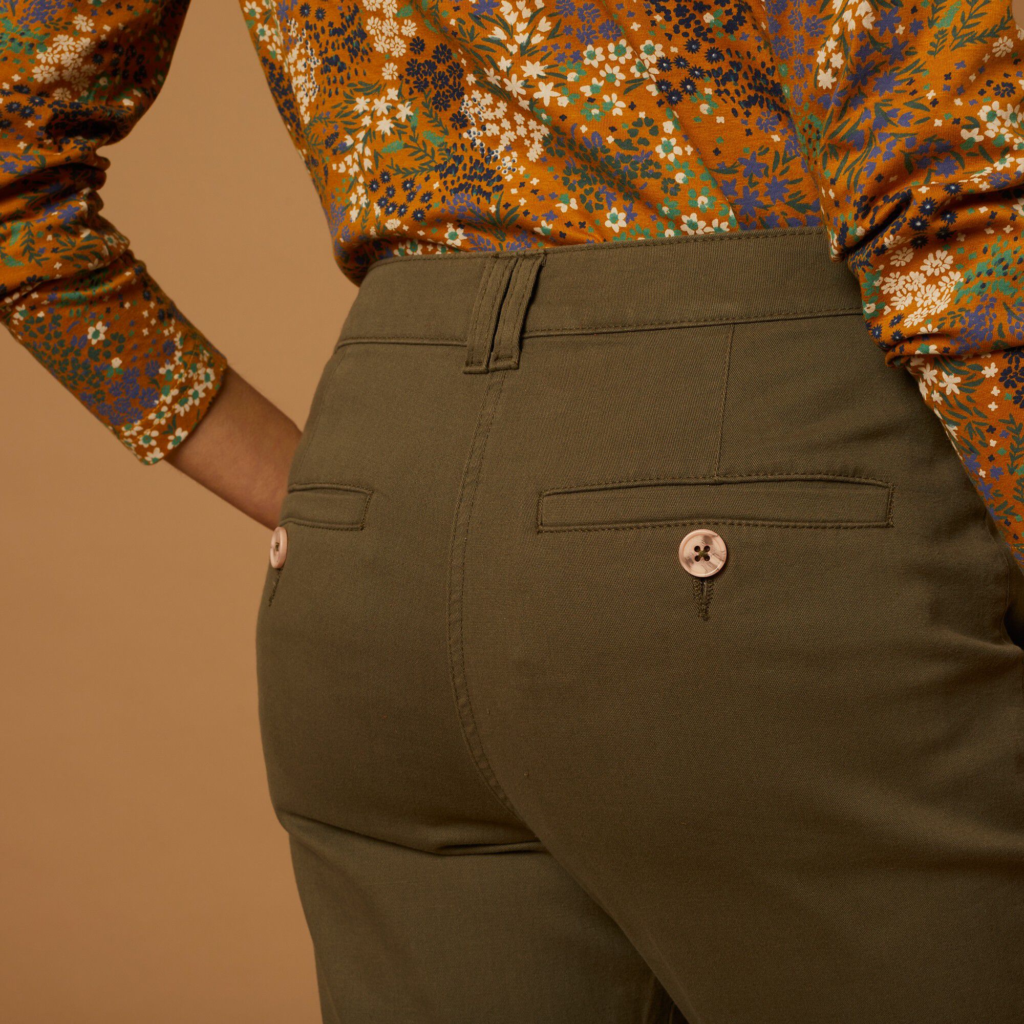 Pantalon chino stretch