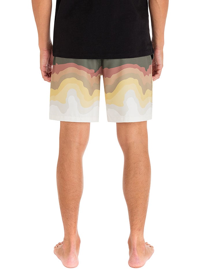 Hurley Badeshorts in Khaki/ Bunt günstig kaufen