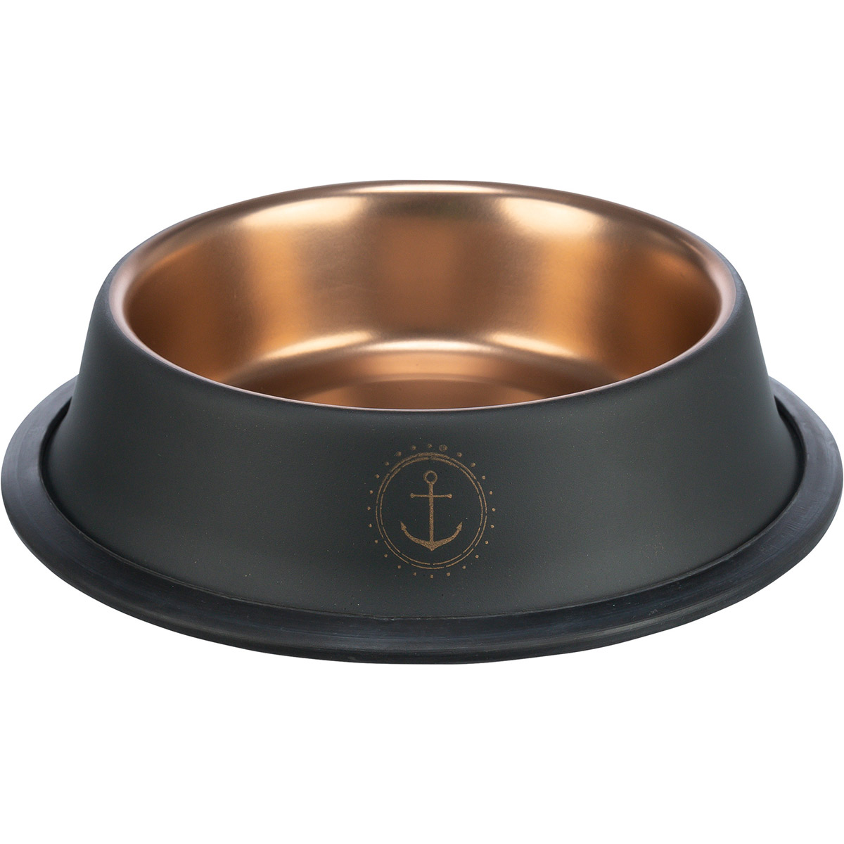 Trixie BE NORDIC Edelstahl Napf schwarz/bronze bei ZooRoyal