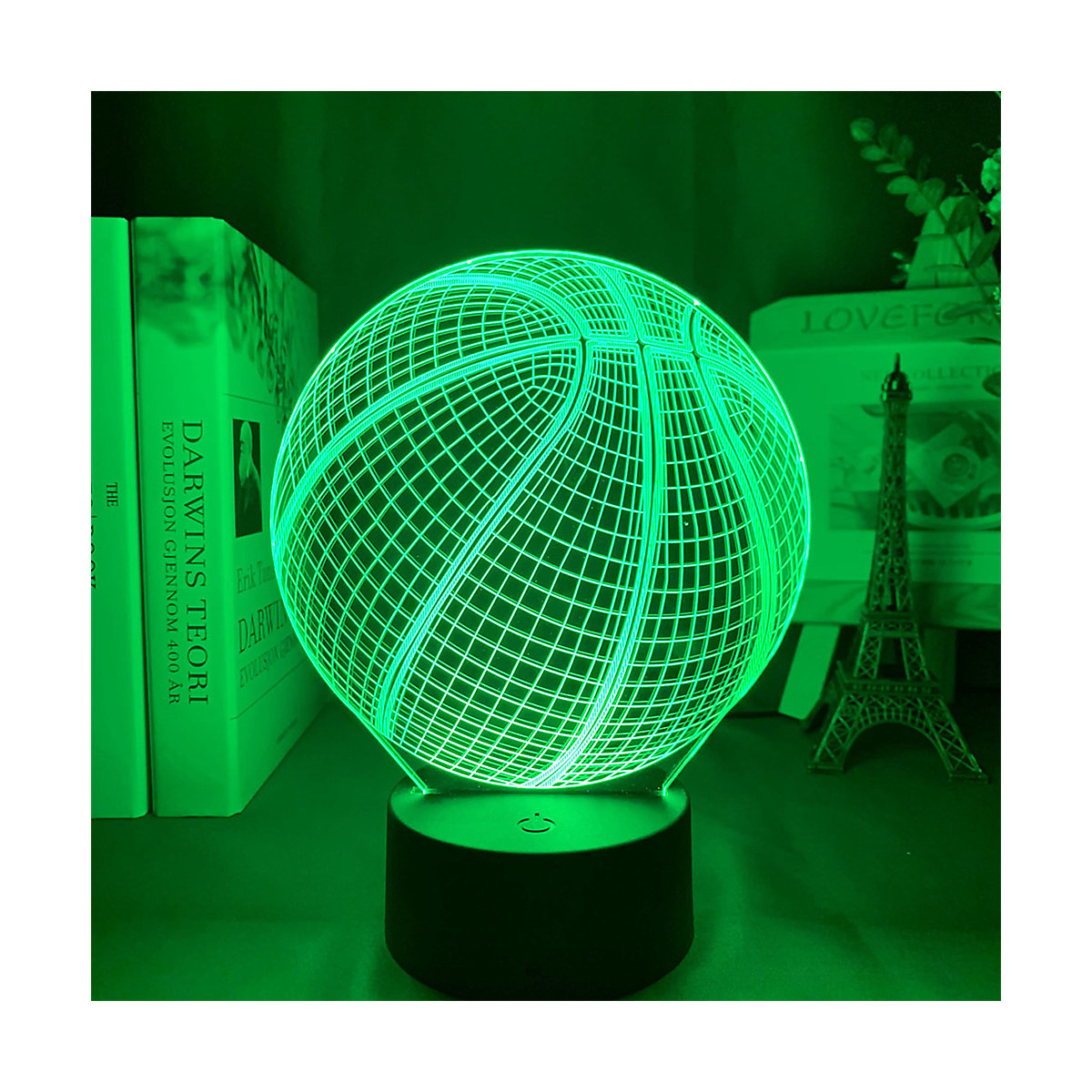 Fußball 3D Illusion Lampe mit 16 Farben Nachtlichter für Kinder