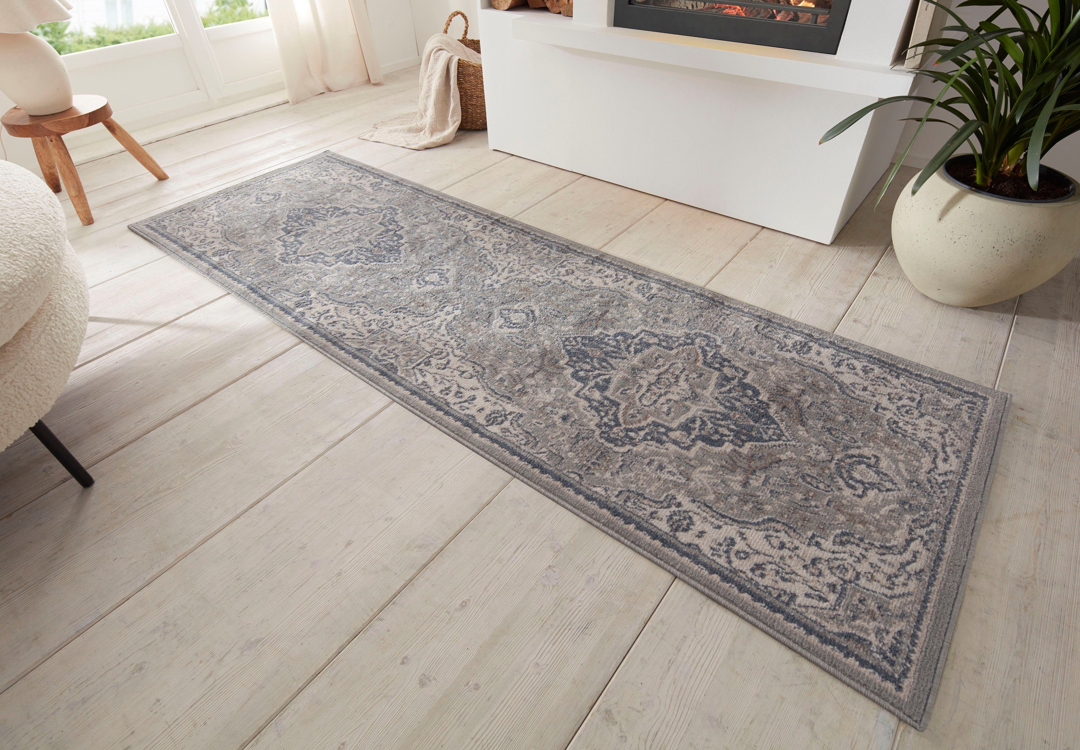 Läufer Orken, HANSE Home, rechteckig, Höhe: 8 mm, Kurzflor, Weich, Orient, Vintage, Wohnzimmer, Schlafzimmer, Esszimmer