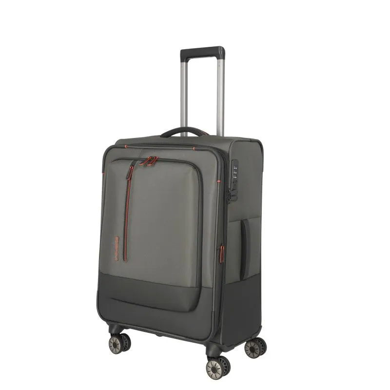 Travelite CROSSLITE Trolley M (66 cm) - Oliv