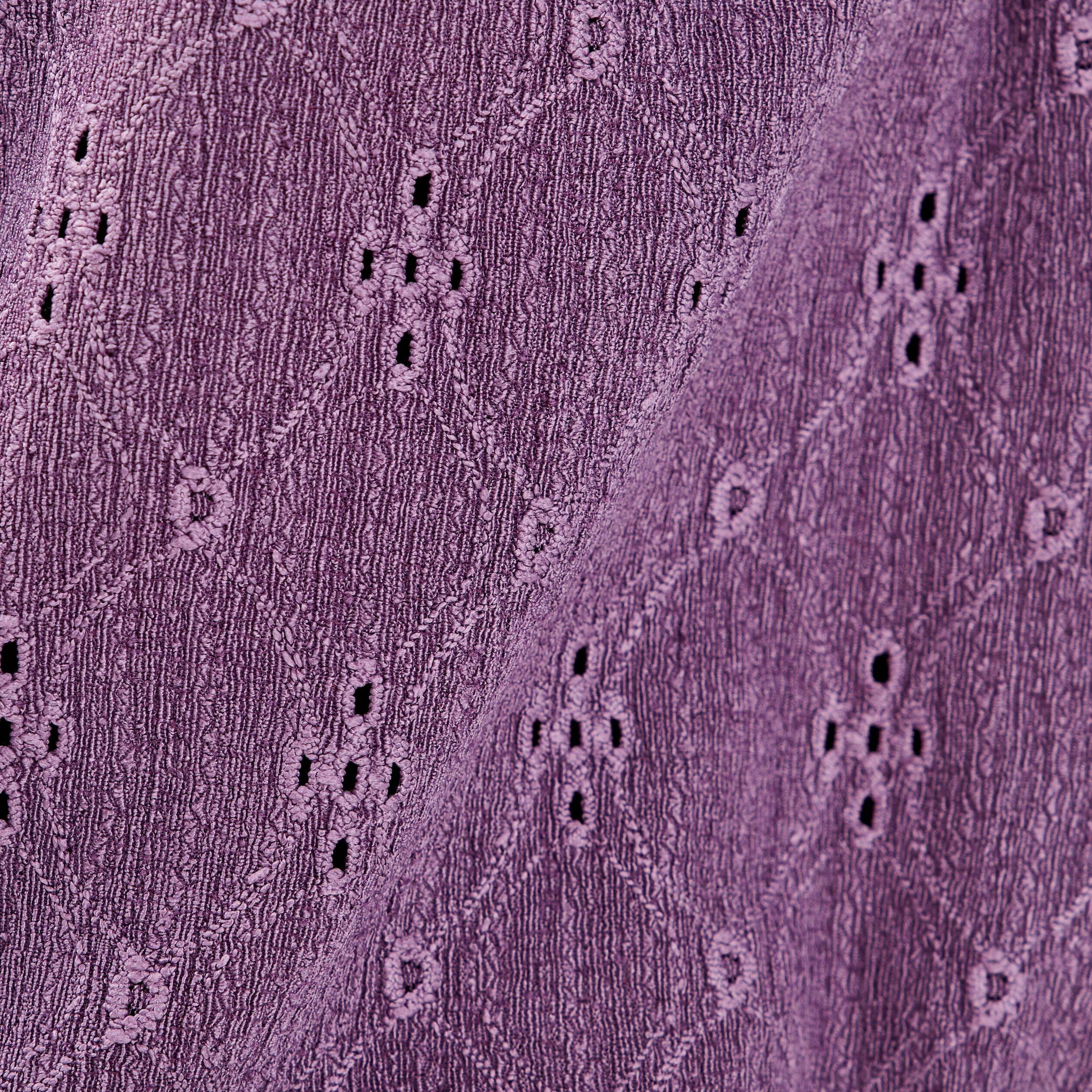 T-shirt manches longues violet femme | Cache Cache