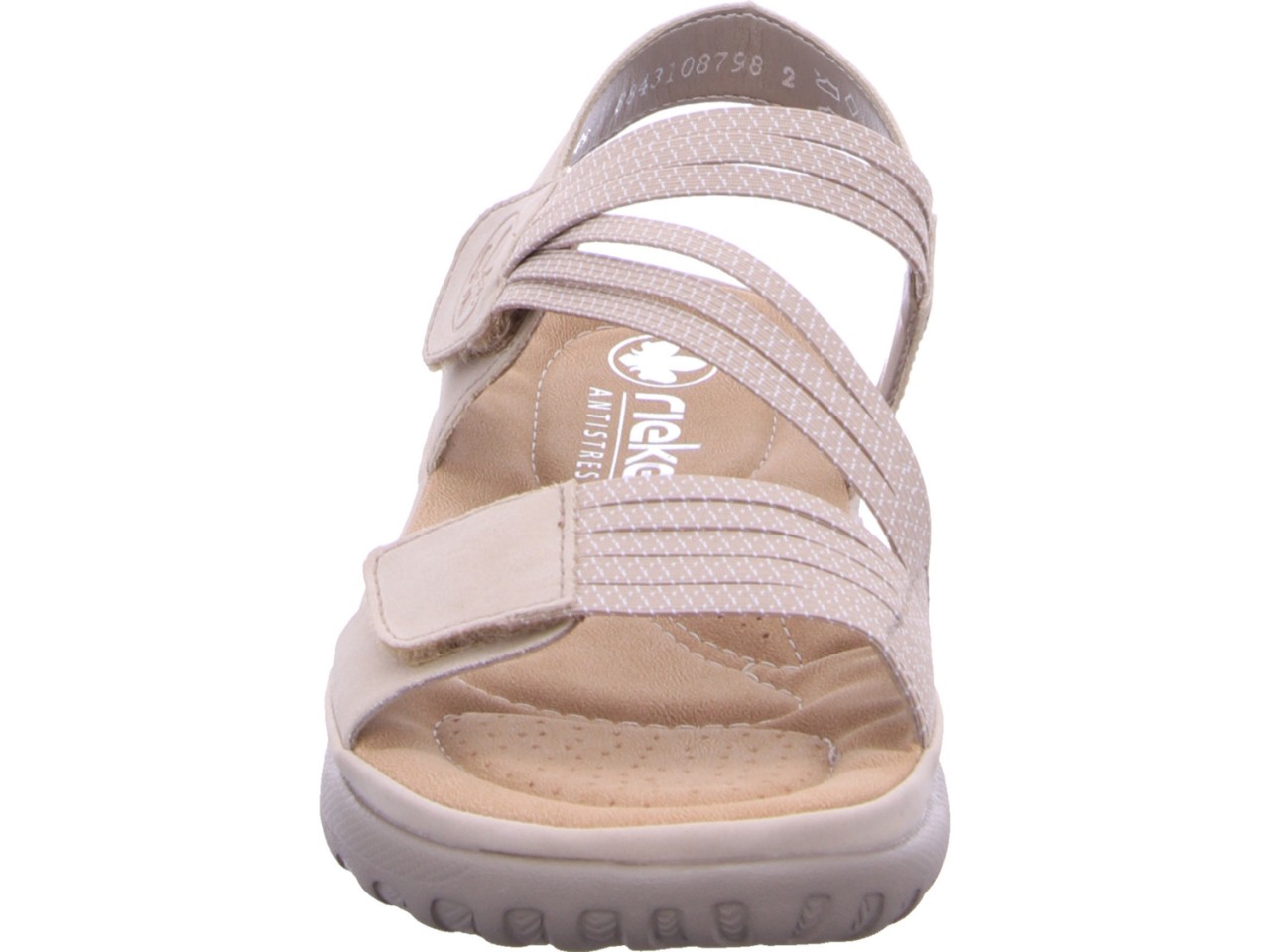 RIEKER Klassische Sandalen beige