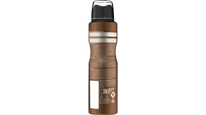 L'oréal Men Barber Club Deo Aerosol Spray 150 ml