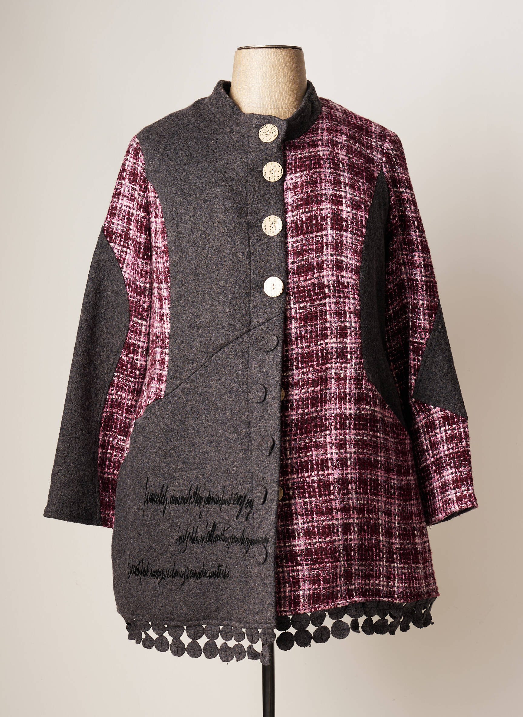 All Beautiful Manteaux Courts Femme couleur gris