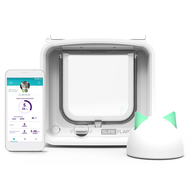 Sureflap Mikrochip Katzenklappe Connect zu TOP-Preisen | bitiba %