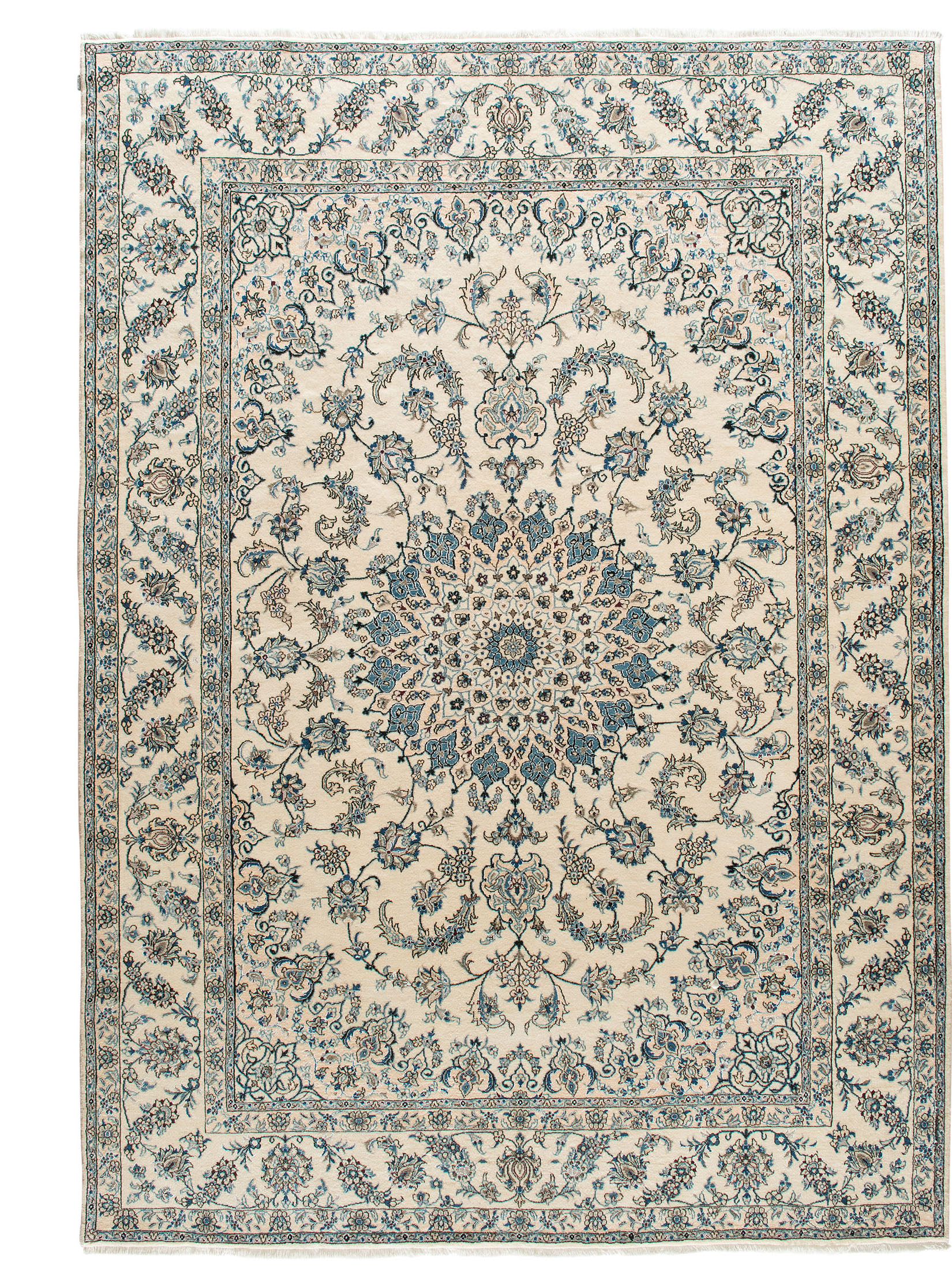 Kaschmar Nain 12 Lah ca. 245 x 345 cm, Unikat / Einzelstück