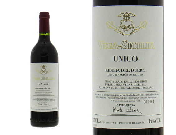 Vega Sicilia Unico 2012