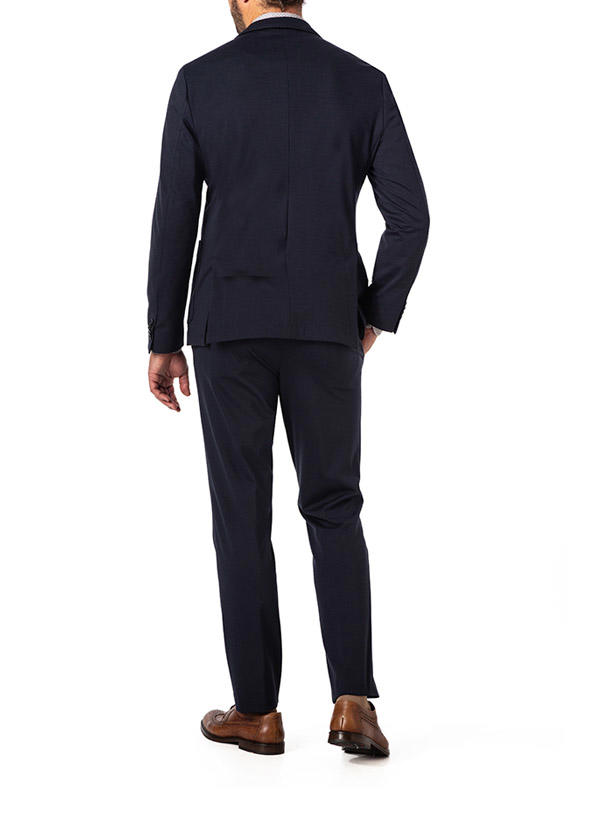 BOSS Black, Anzug Hanry-Genius, Slim Fit, Jersey ungefüttert, dunkelblau