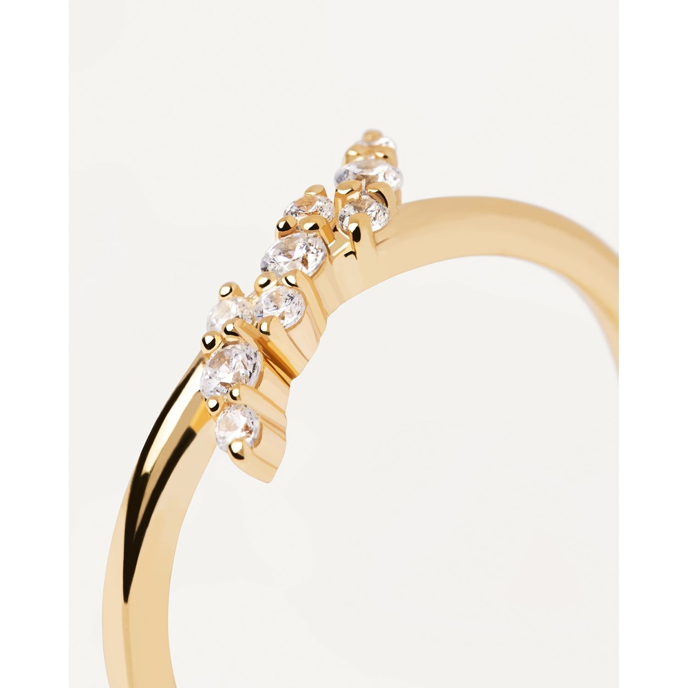 P D Paola Bague pour femme 925 Argent or Bague