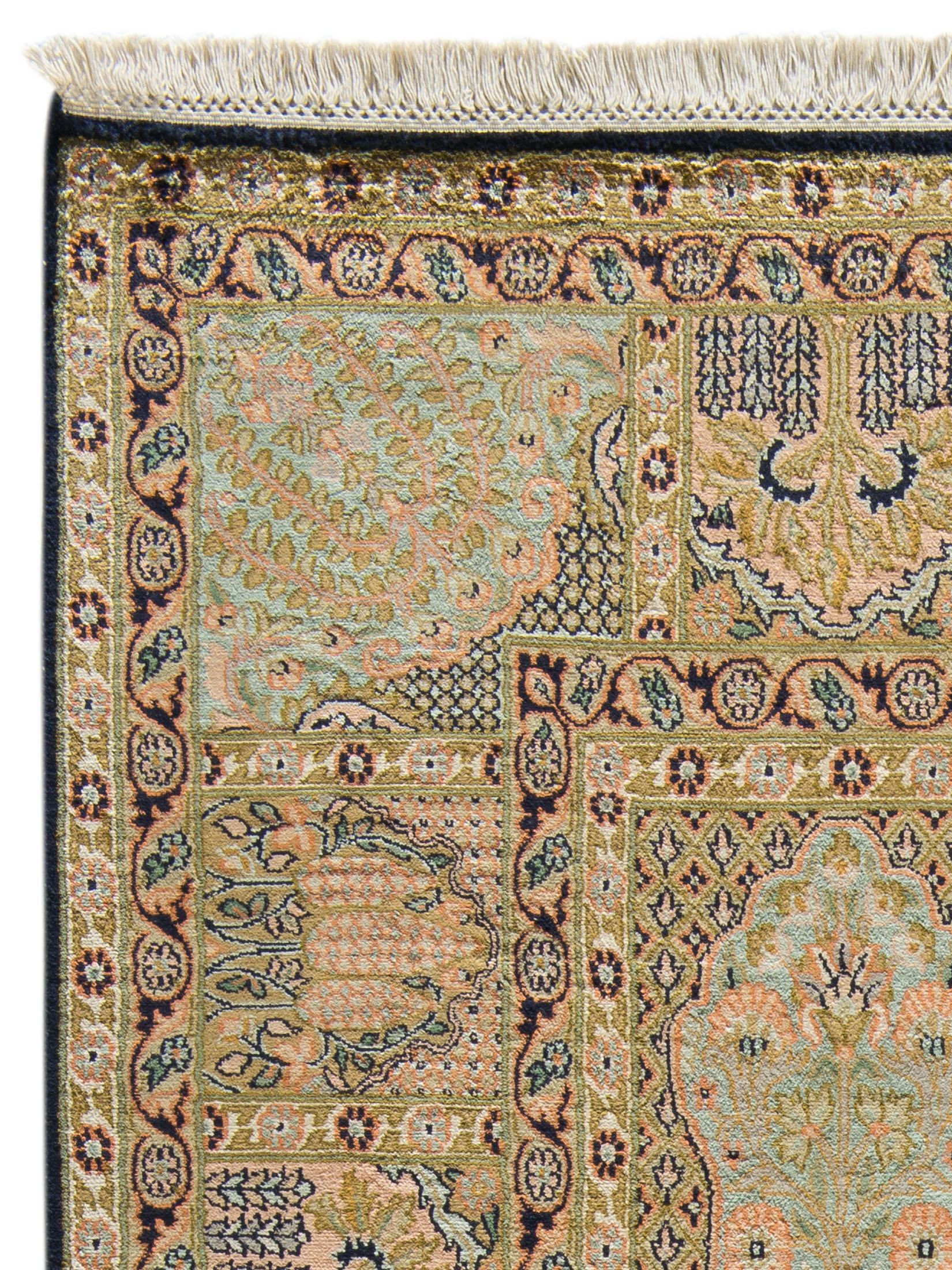 Kaschmir Seide 18/18 ca. 156 x 228 cm, Unikat / Einzelstück