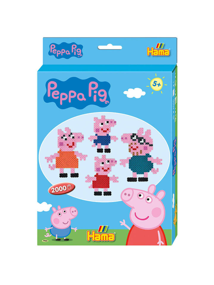 Hama Geschenkpackung kl. Peppa Wutz Midi-Bügelperlen in bunt günstig kaufen onesize