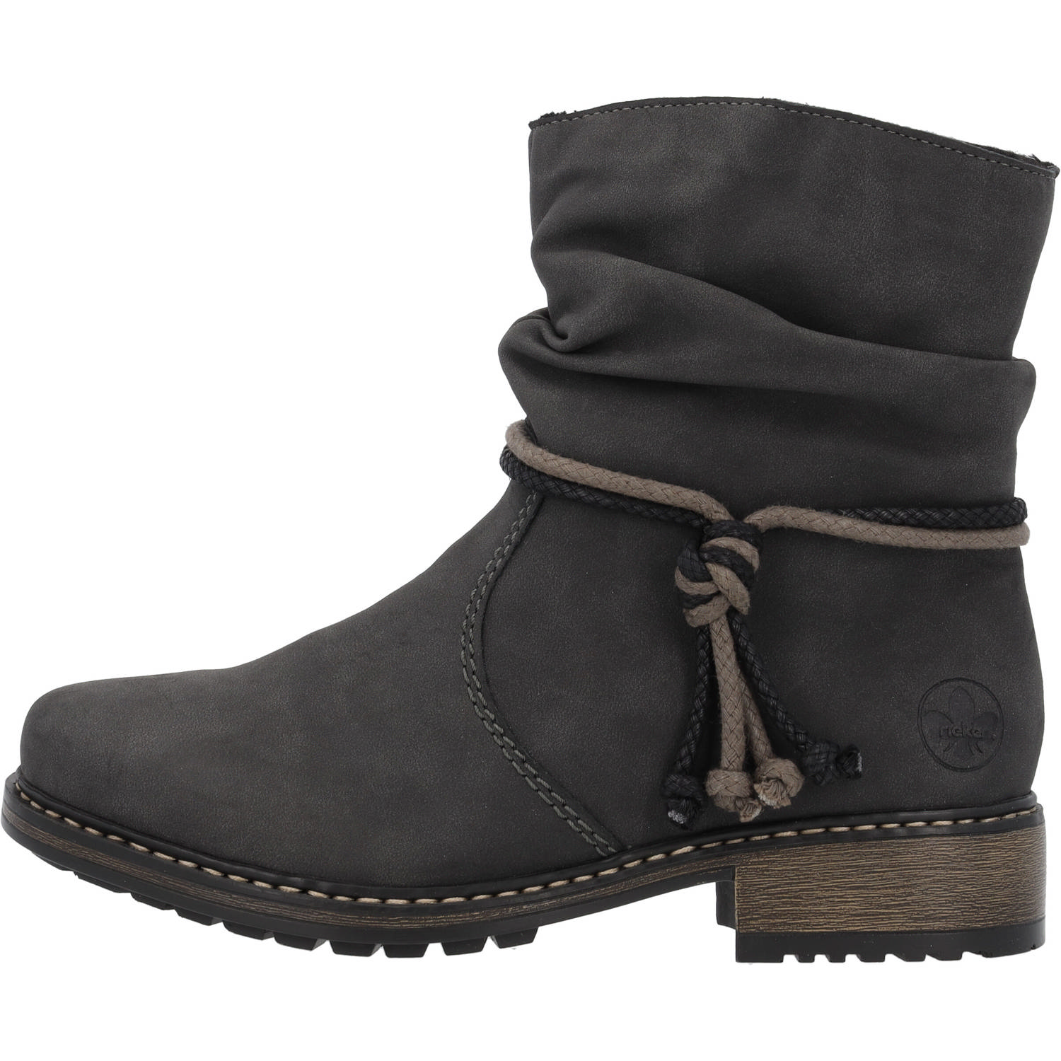Rieker Z6893, Stiefeletten, Damen, Anthrazit