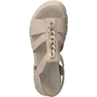 Rieker Sandale in beige