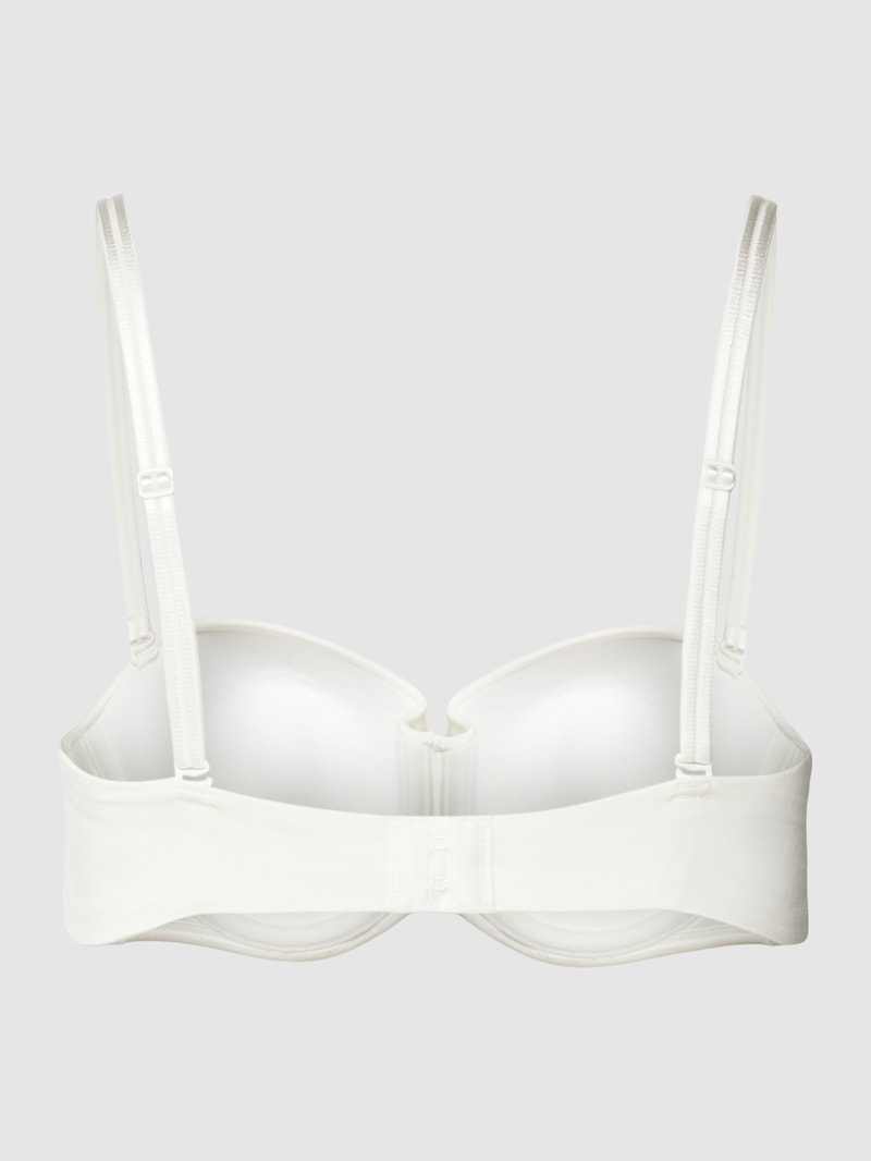 Schalen-BH mit Strassstein Modell 'Perfect Basics' in offwhite