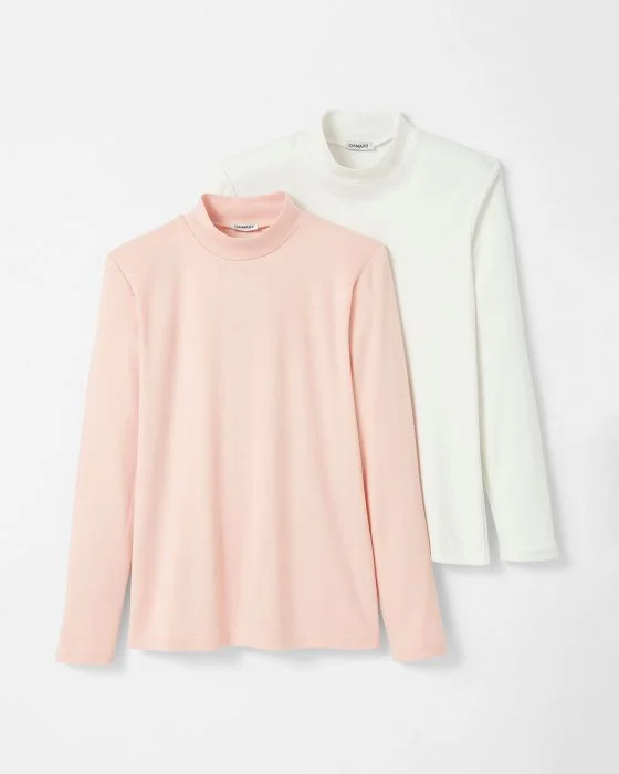 Lot de 2 tee-shirts toucher doux