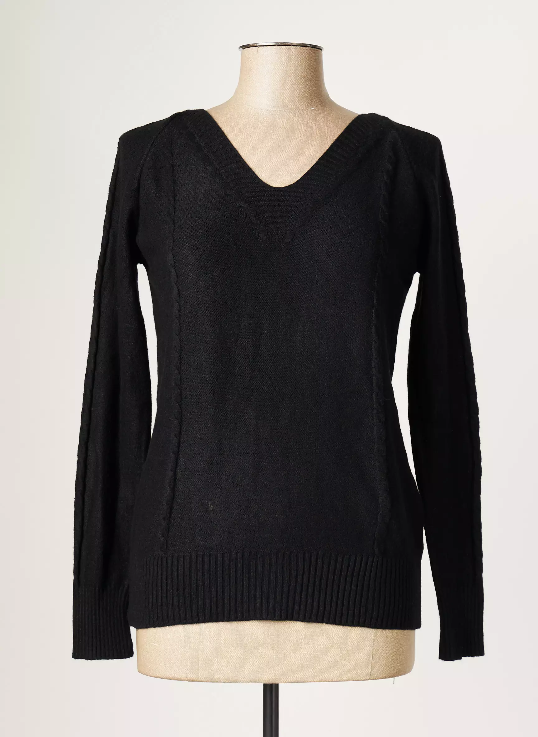 Paul Brial Pulls Femme couleur noir