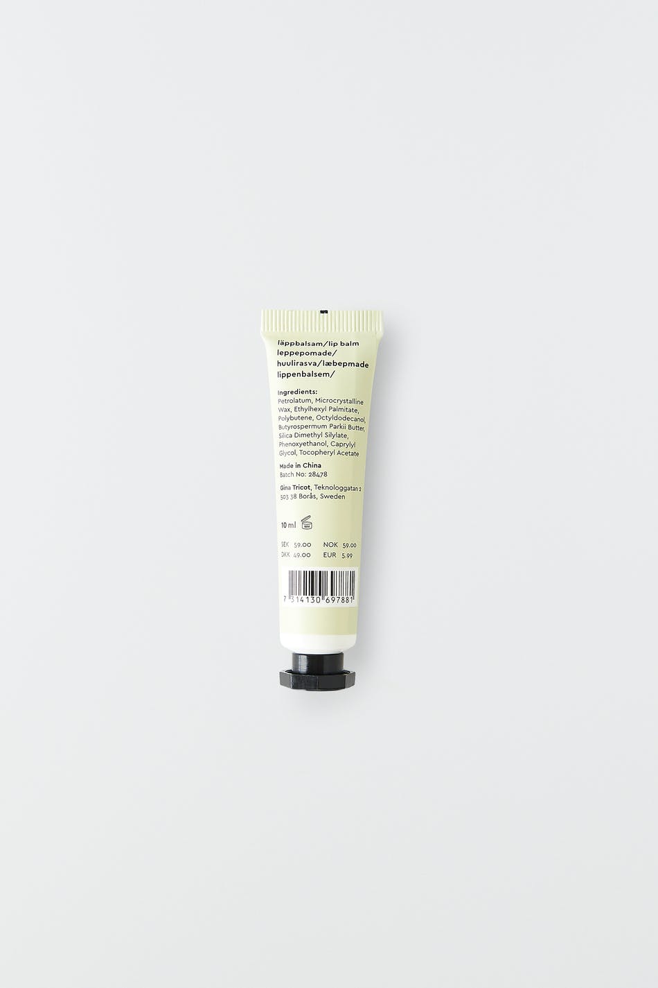 Moisturizing lipbalm