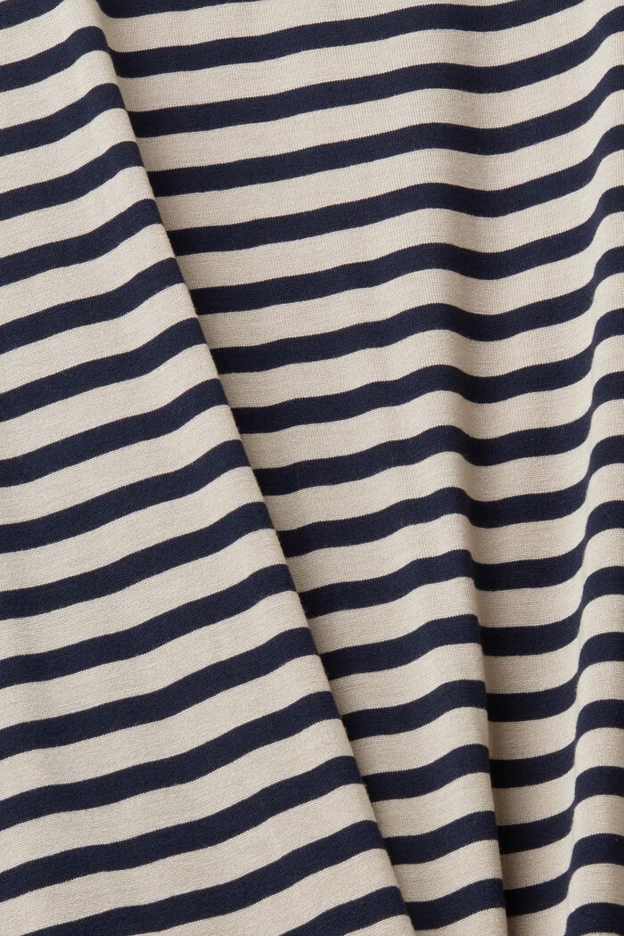 Longsleeve mit Streifen und Knöpfen