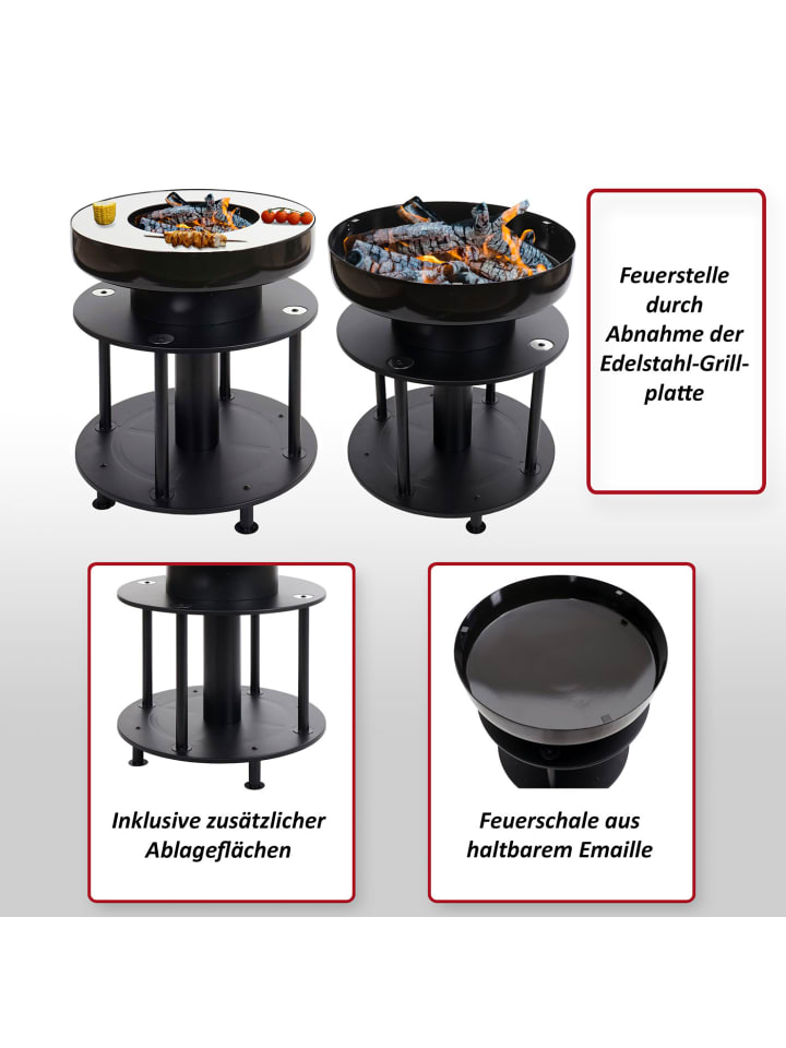 MCW Feuerschale mit Grill K95 günstig kaufen onesize