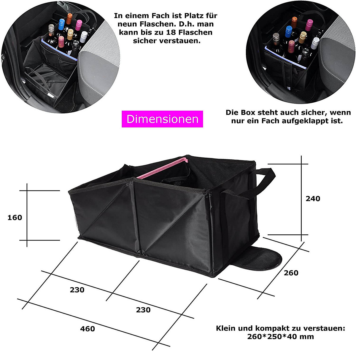 Kofferraumtasche Aufbewahrungsbox
