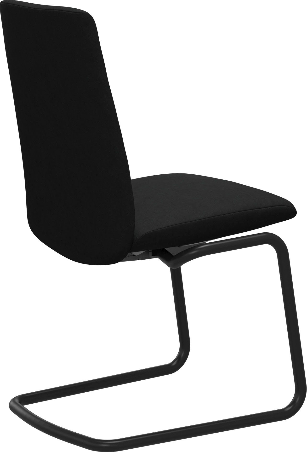 Stressless® Polsterstuhl Laurel, Low Back, Größe M, mit Beinen aus Stahl in Schwarz matt