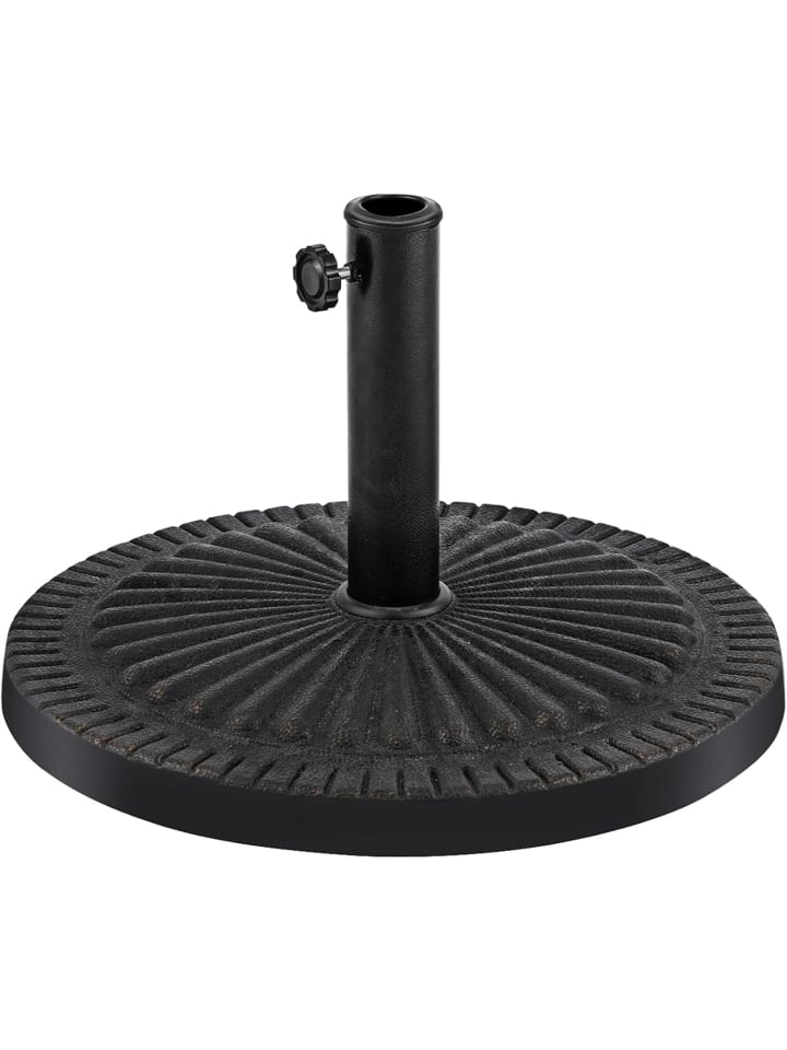 COSTWAY Sonnenschirmständer Φ49cm in Schwarz günstig kaufen onesize