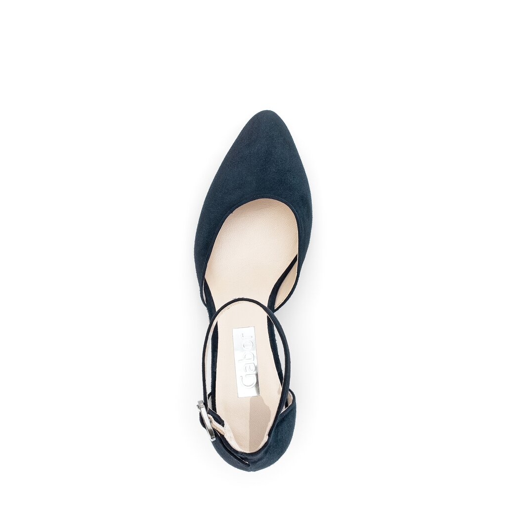 Gabor fashion Spangenpumps blau