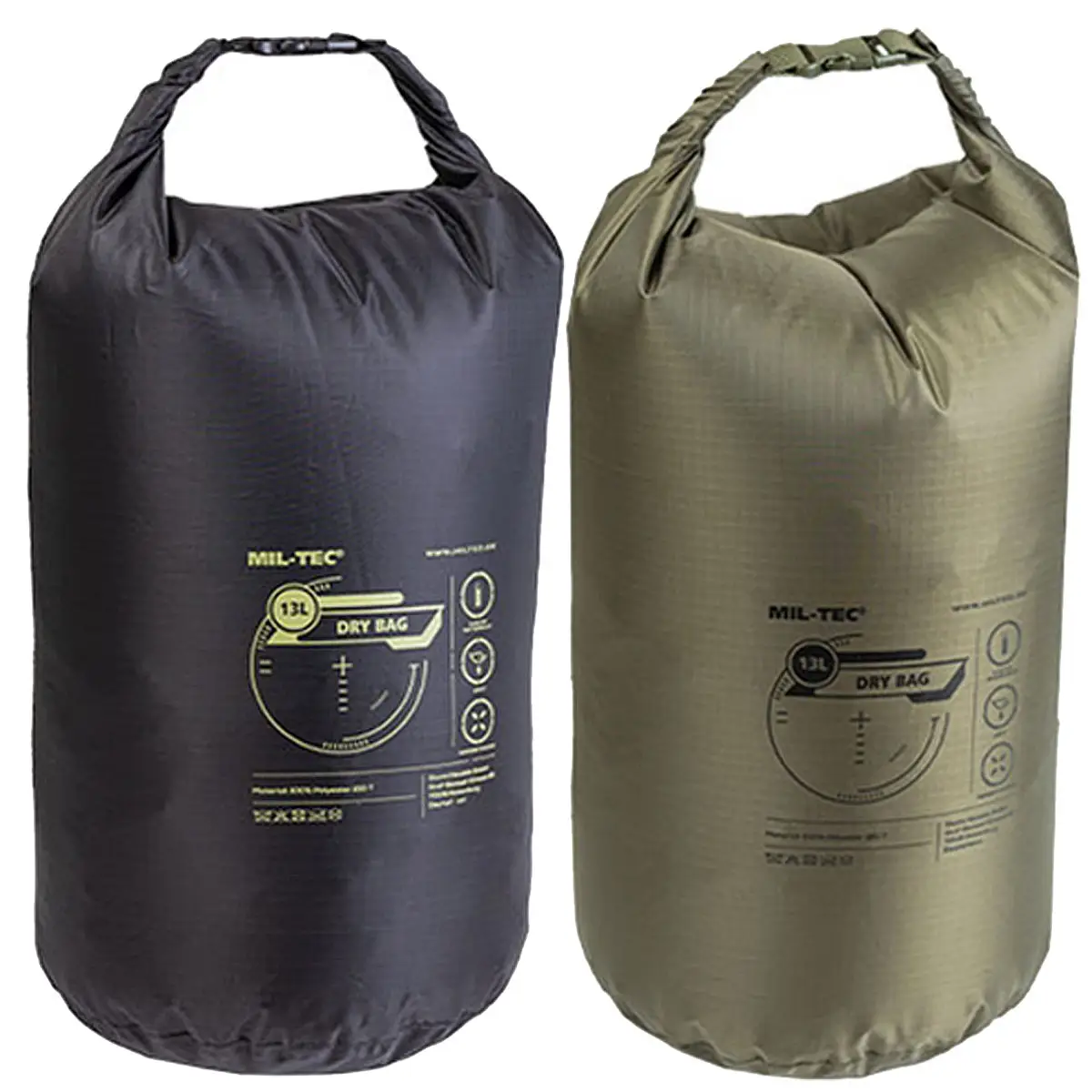 Dry Bag 13 L versch. Farben